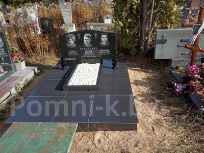 Установка памятника и ограды