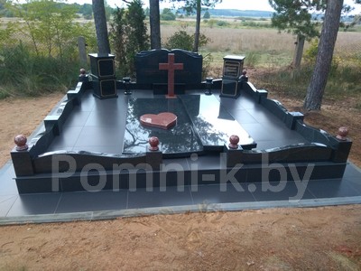 Установка памятника и установка гранитной ограды